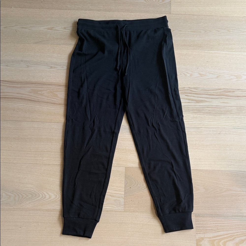 Madewell Breeze Slim Black Joggers Medium